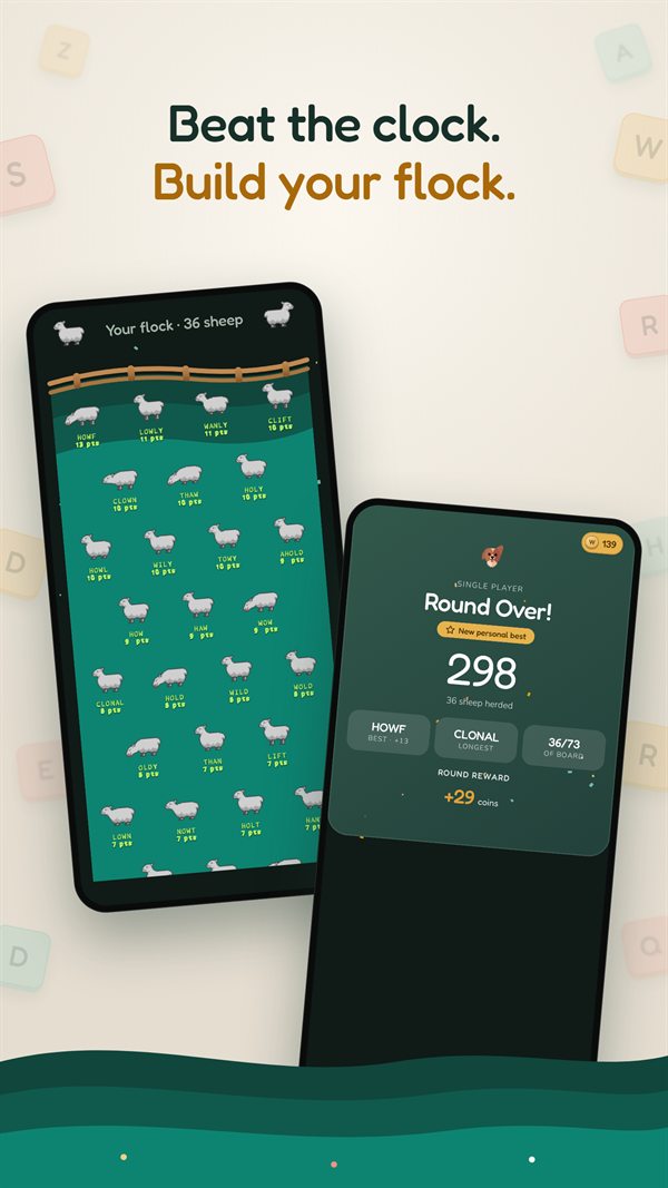 Beat the clock, build your flock: a pen full of sheep and a new personal best